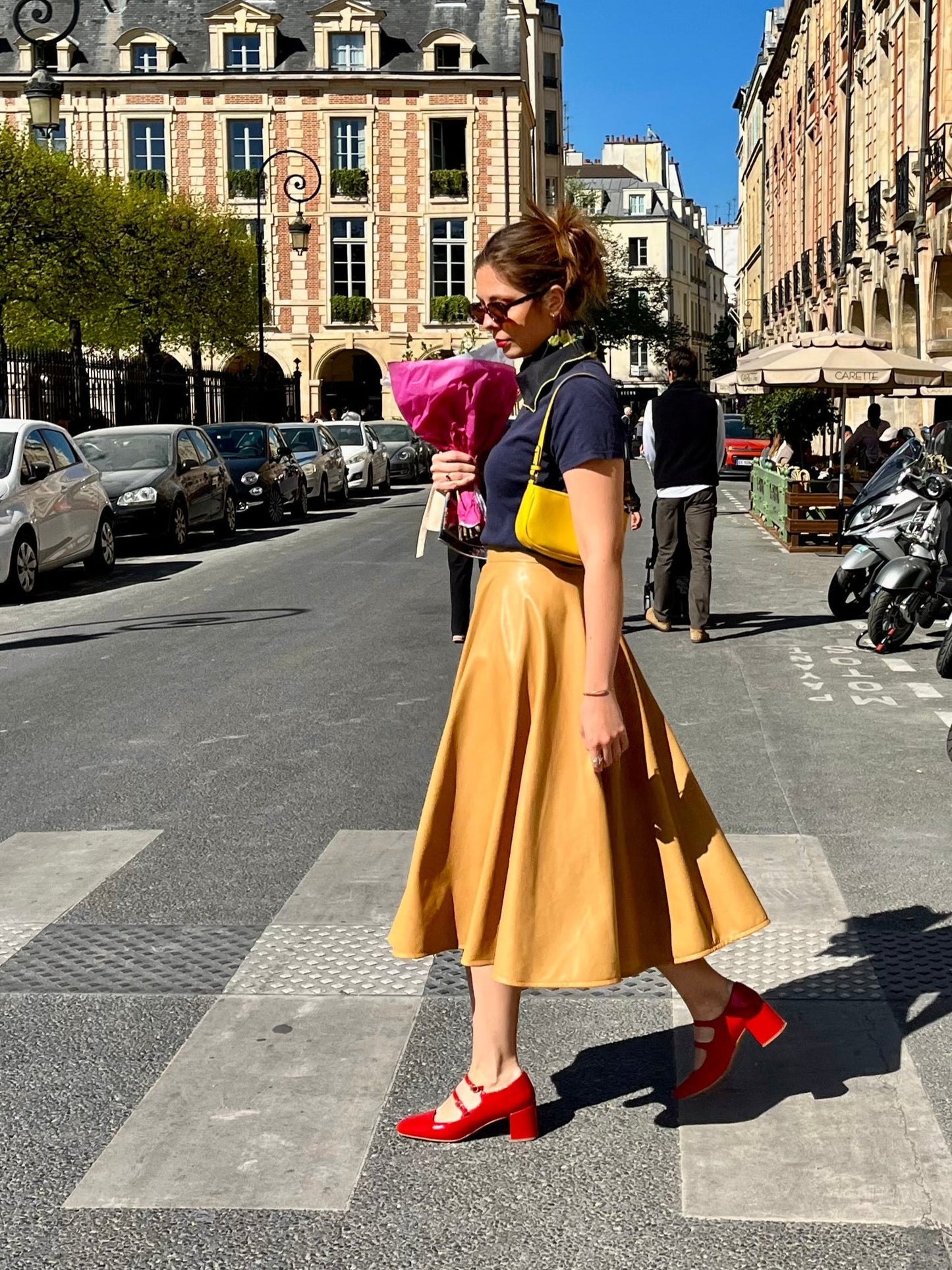 Jupe Soirée à Rome - carlisfrance, l'élégance du chic de la jupe cercle, made in France