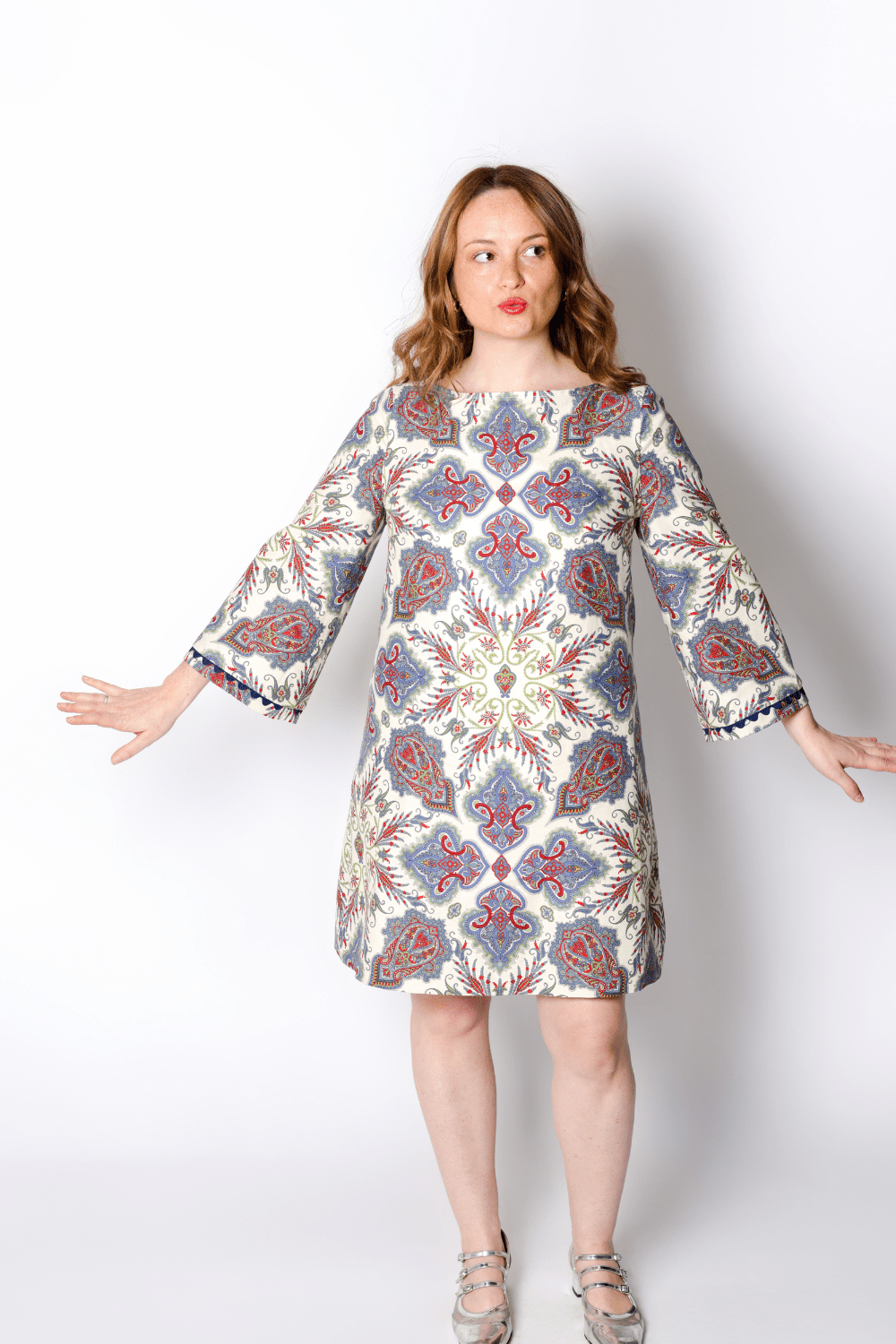 Robe Jaipur — Coton & Laine Paisley - carlisfrance