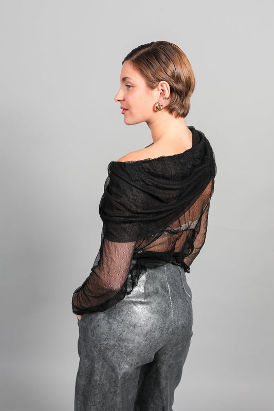 Top Gigi, tulle italien, made in France - carlisfrance