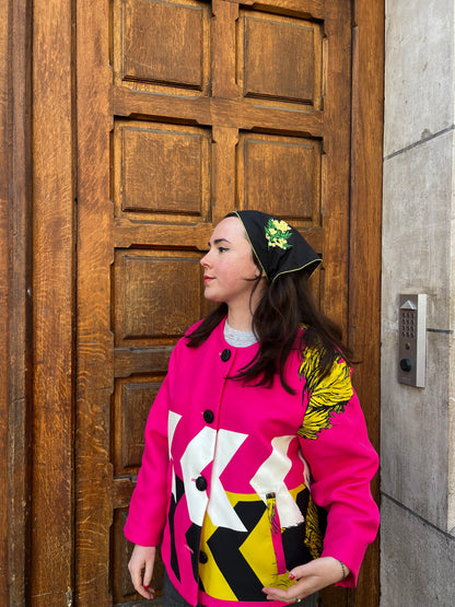 Foulard Mimosa - Coton imprimé