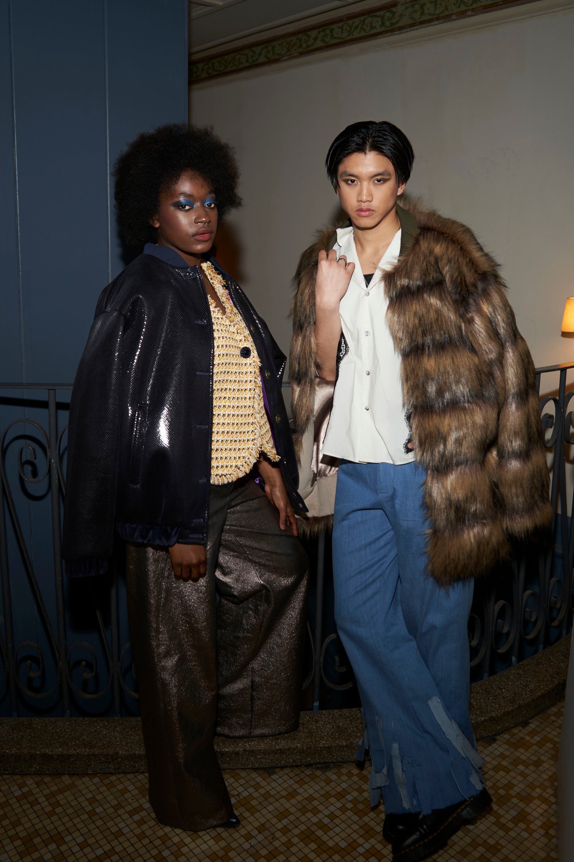 Bomber Mélusine marine made in France- carlisfrance