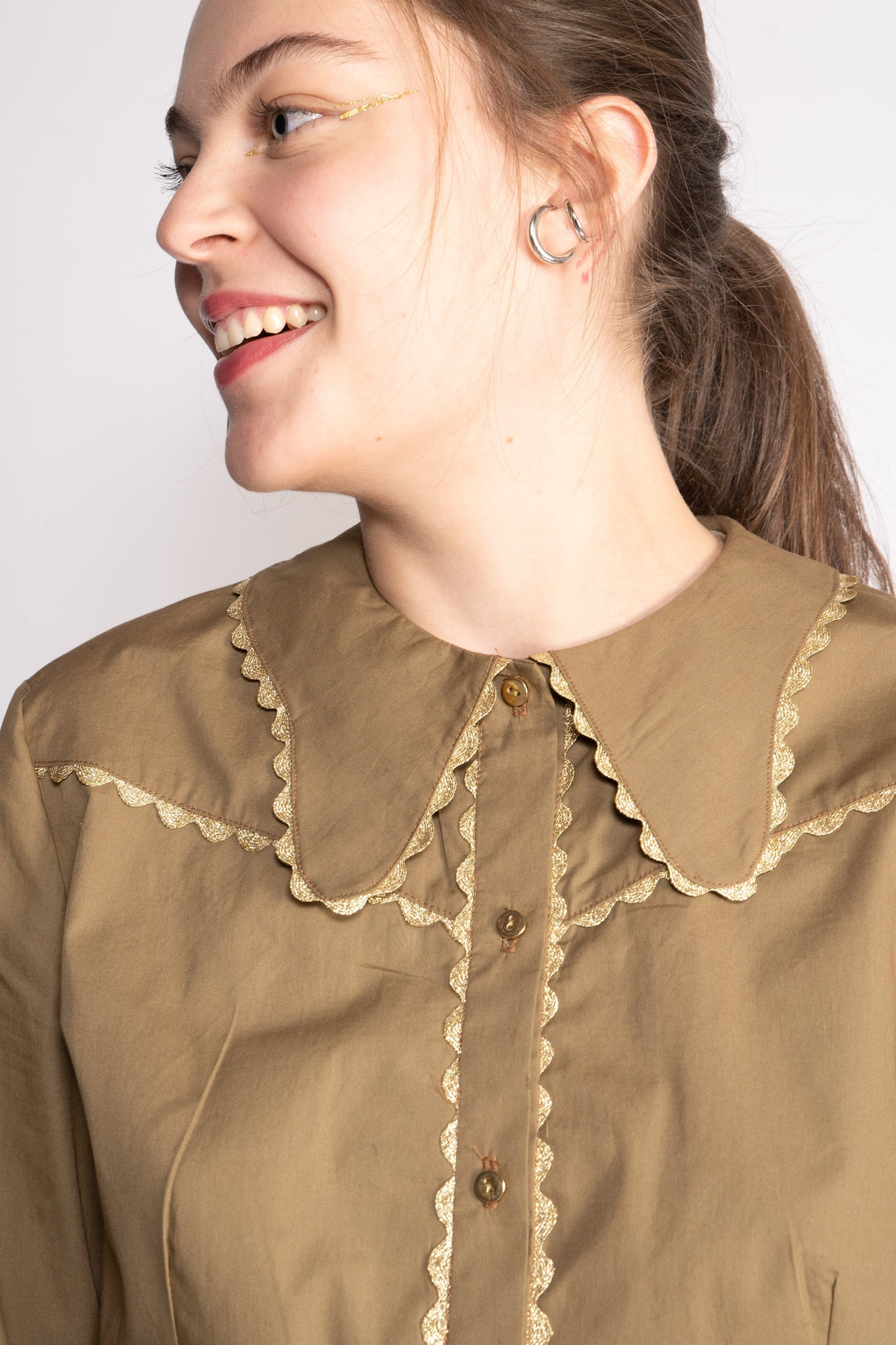 Chemisier Calamity Moka - carlisfrance