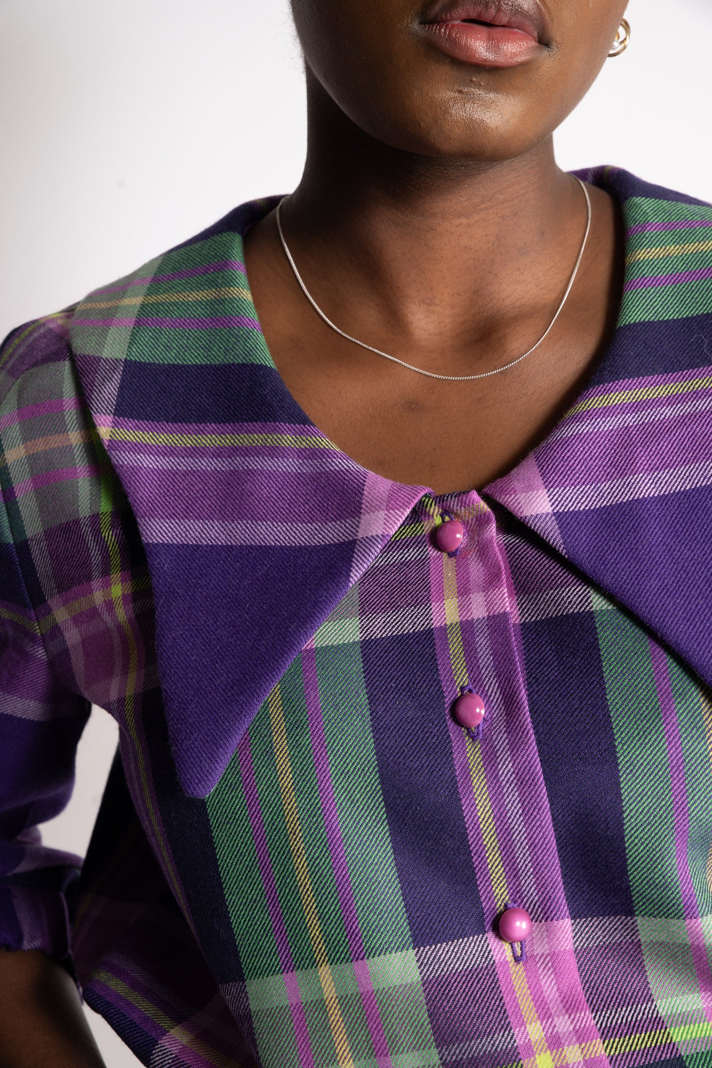 Détails duchemisier Jenny O - carlisfrance, confection française