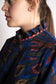 détail col robe-soiree-a-grand-canyon-made in France