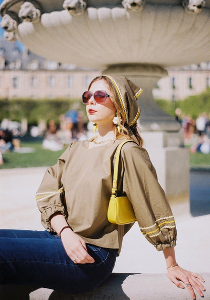 Foulard Croquet - Coton imprimé - carlisfrance