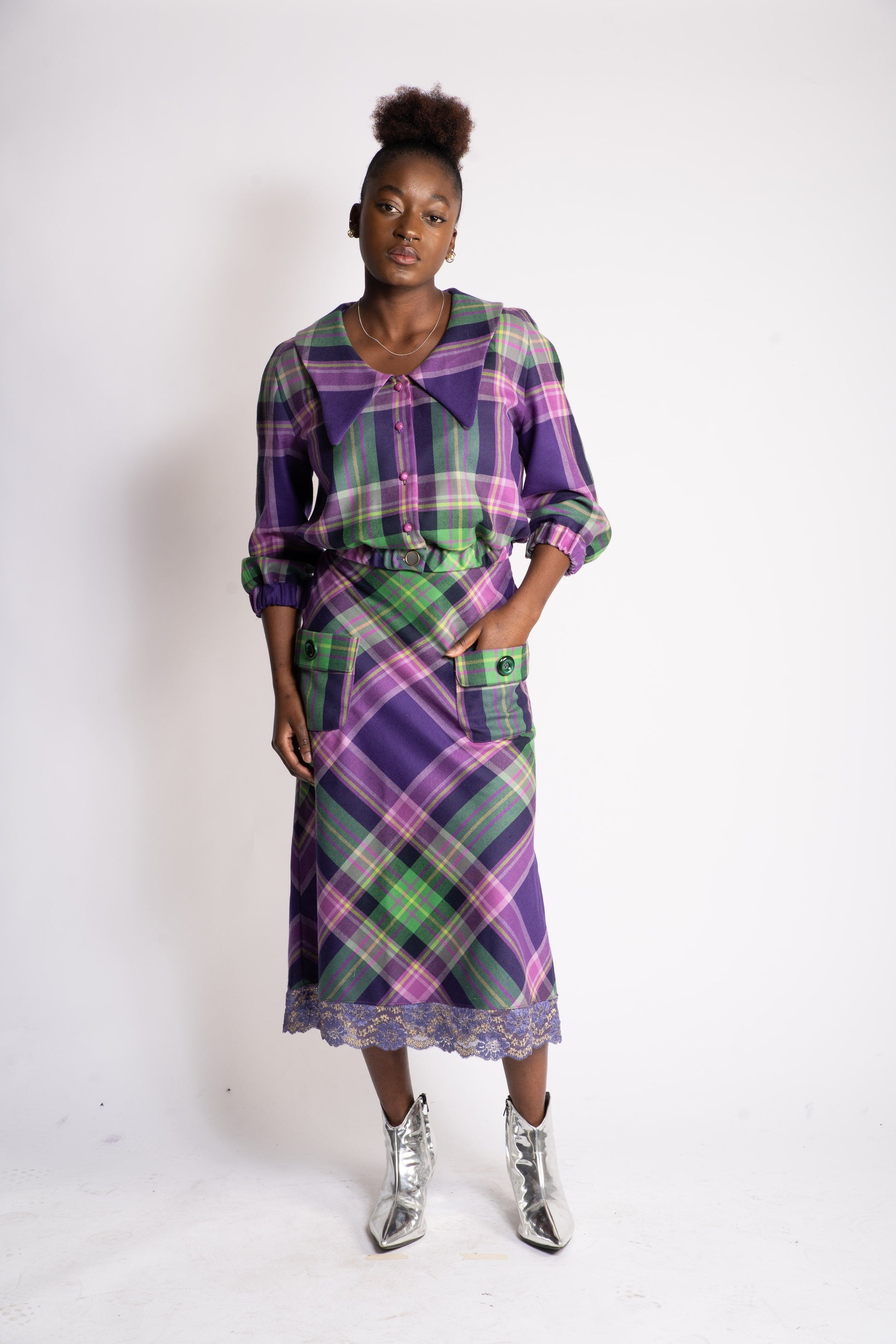 Jupe Jenny O - carlisfrance, jupe longue , création et confection française