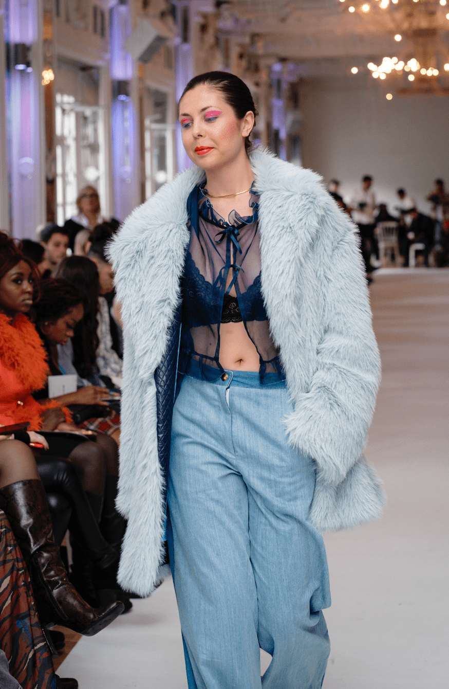 Manteau Reine des neiges, le manteau oversize made in France