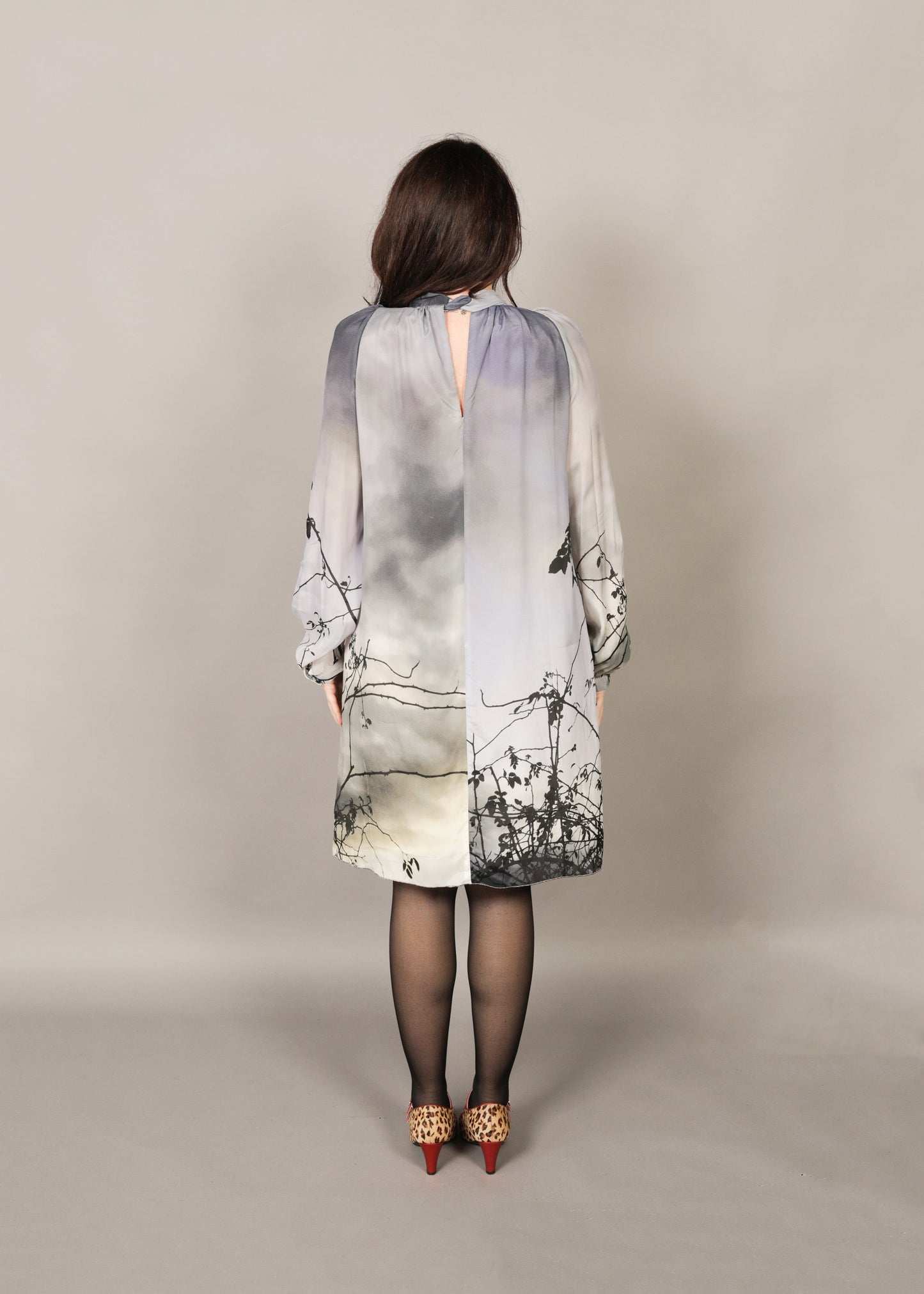 Robe Bella Manches longues - carlisfrance, robe en soie made in France personalisable