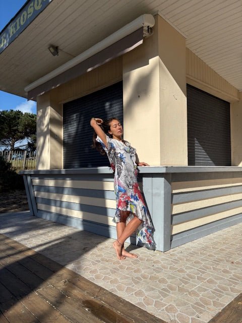 Robe Carrie en voile de soie - carlisfrance