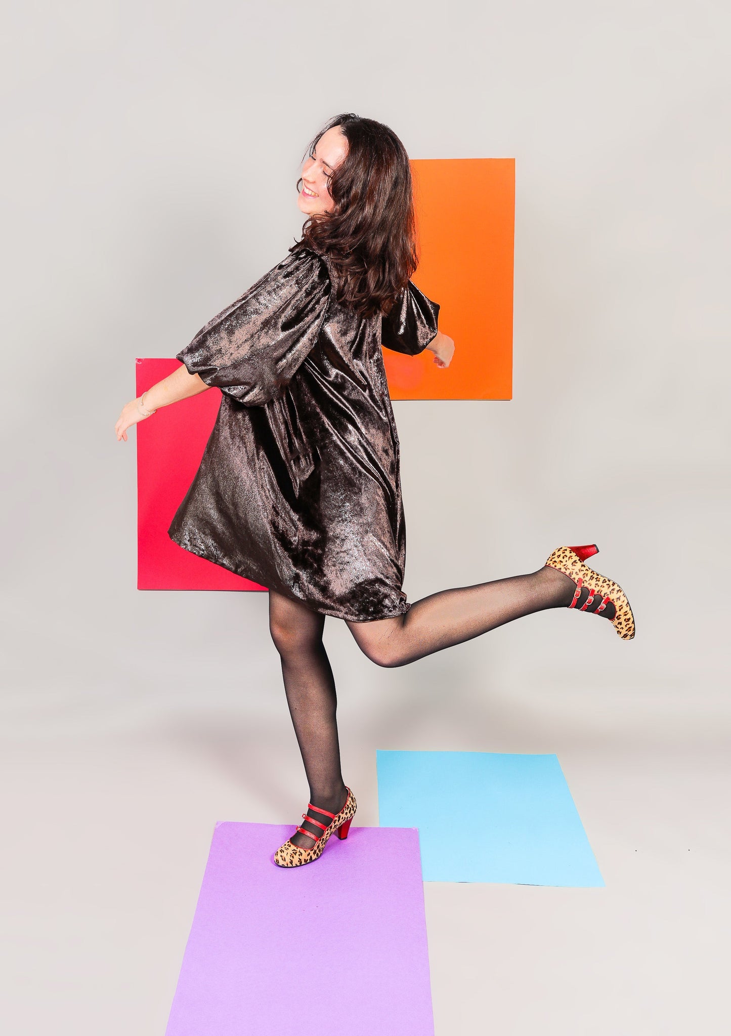 Robe Frosted Chestnut - carlisfrance