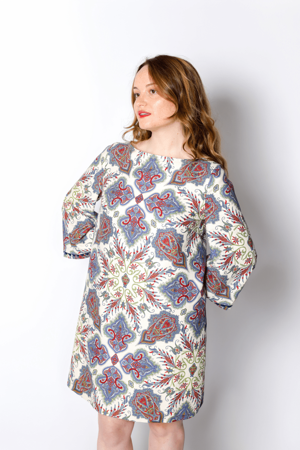 Robe Jaipur — Coton & Laine Paisley - carlisfrance