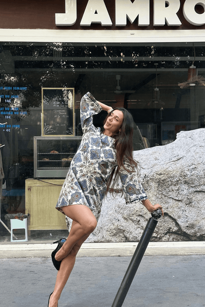 Robe Jaipur, Coton & Laine Paisley - carlisfrance