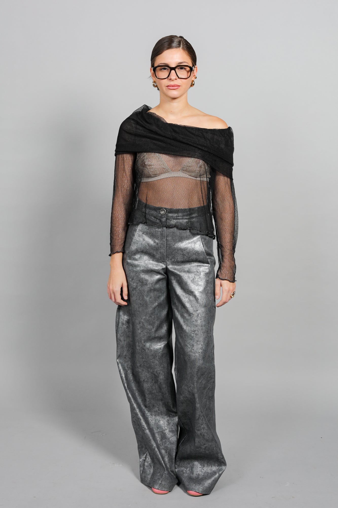 Top Gigi, tulle italien, made in France - carlisfrance