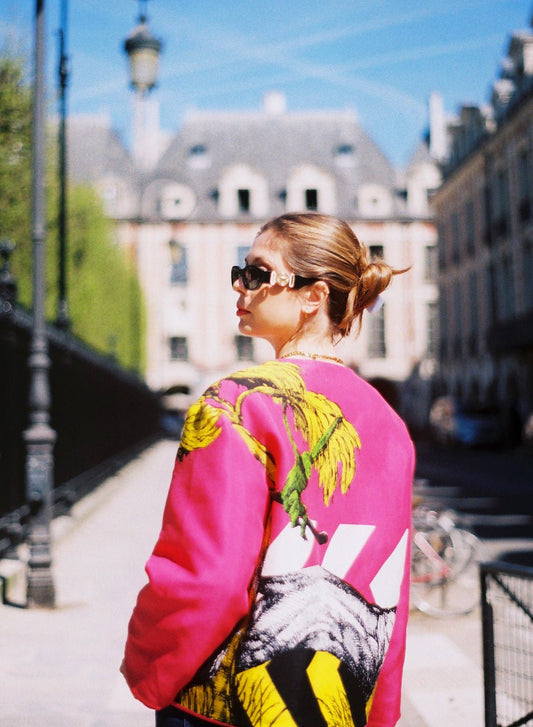 veste made in france tissu Dior