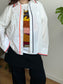 Chemise faite en France en coton avec des croquets