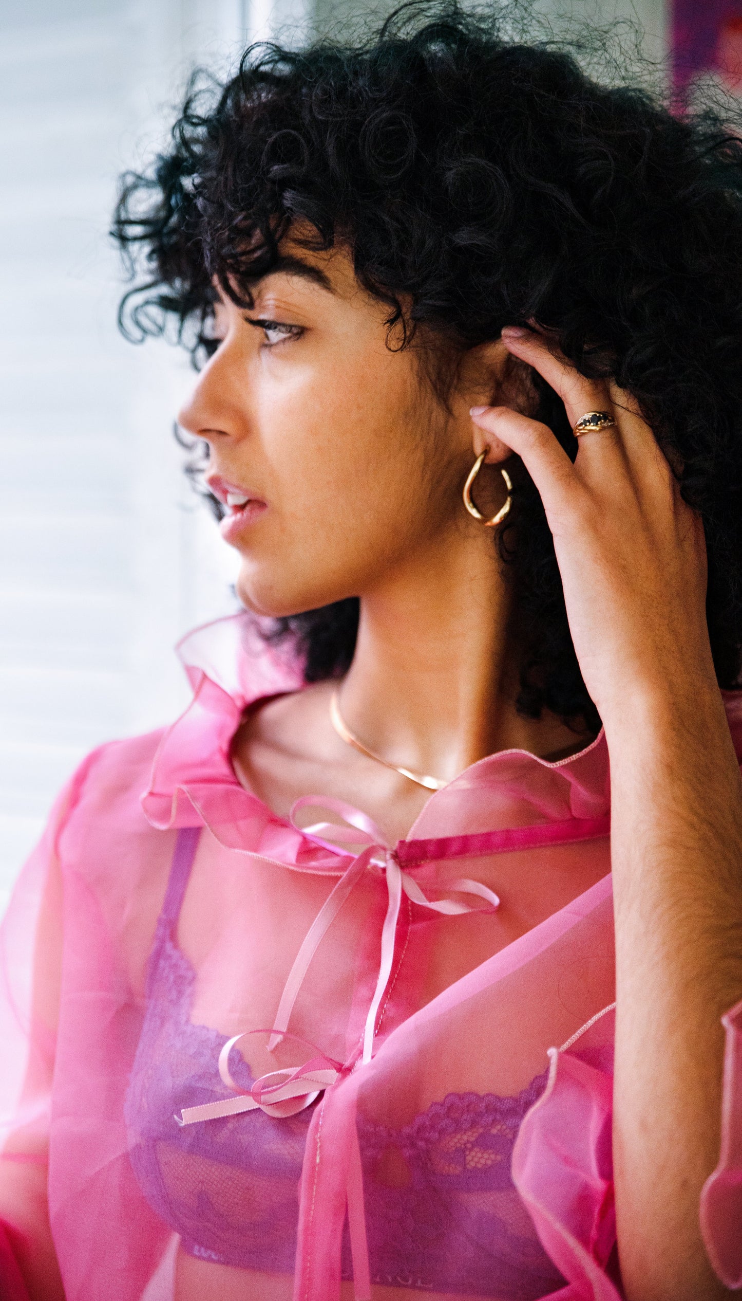 Chemisier Organza de Soie - carlisfrance