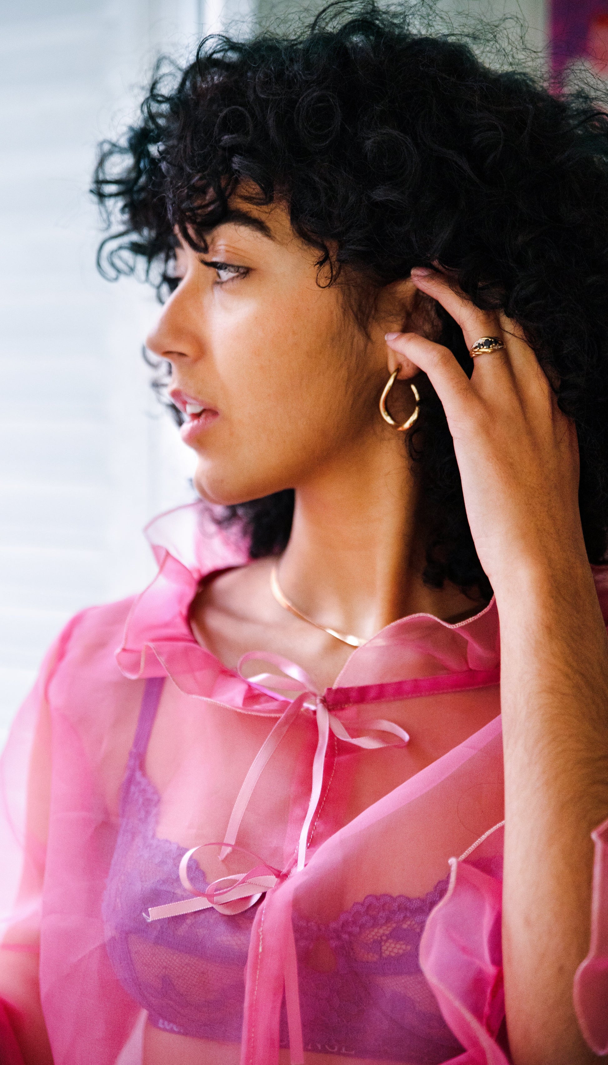 Chemisier Organza de Soie - carlisfrance